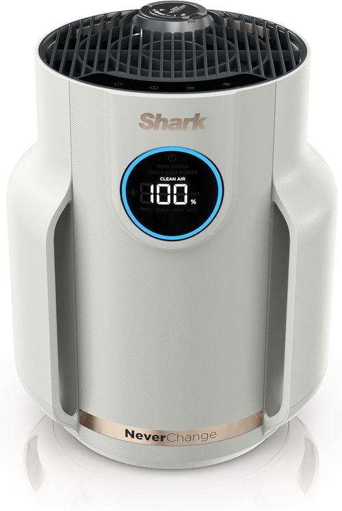 Home purifier with NeverChange HEPA air filter for multi-room powerful purification, filters smoke and captures 99.98% of particles and dust