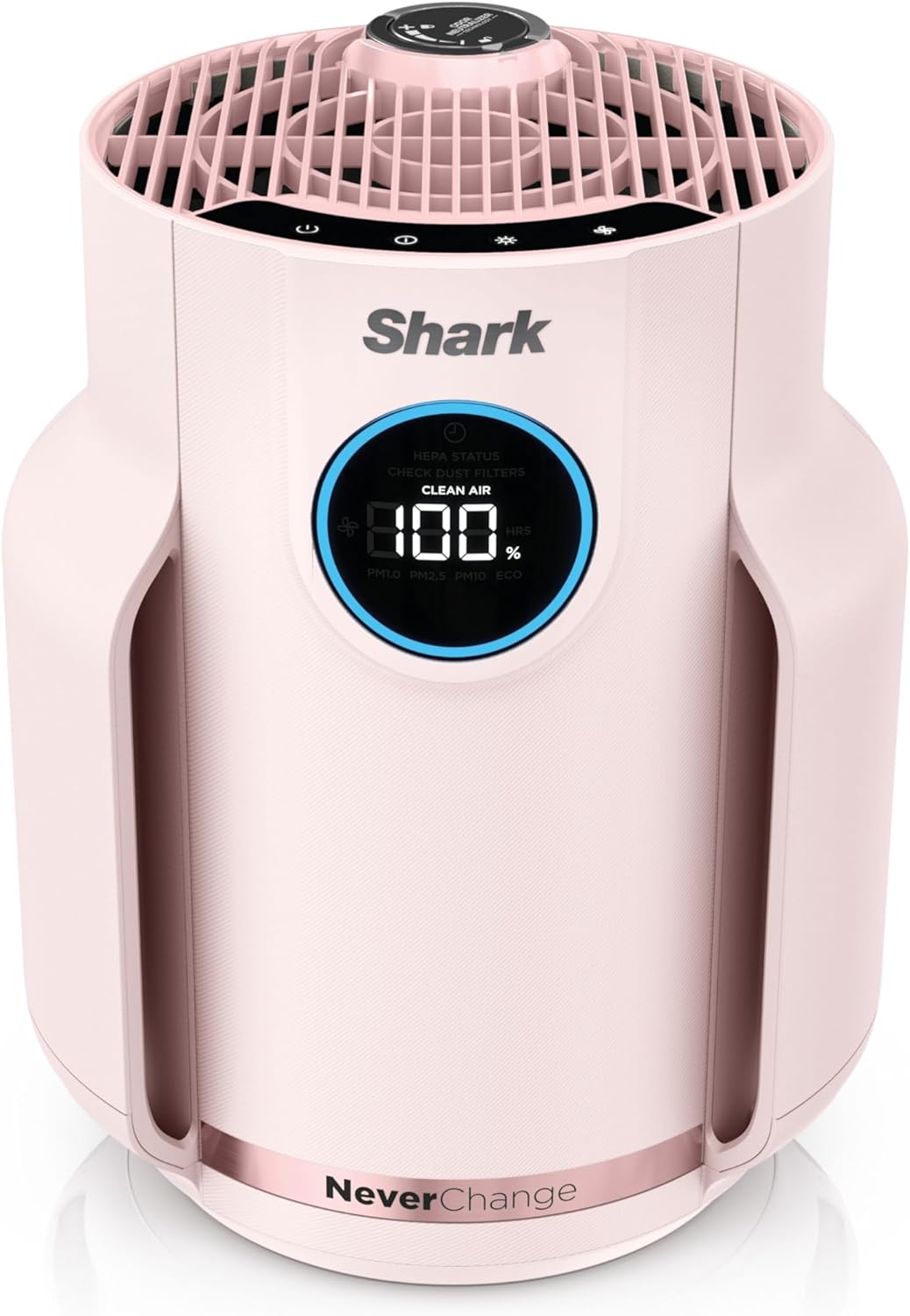 Home purifier with NeverChange HEPA air filter for multi-room powerful purification, filters smoke and captures 99.98% of particles and dust