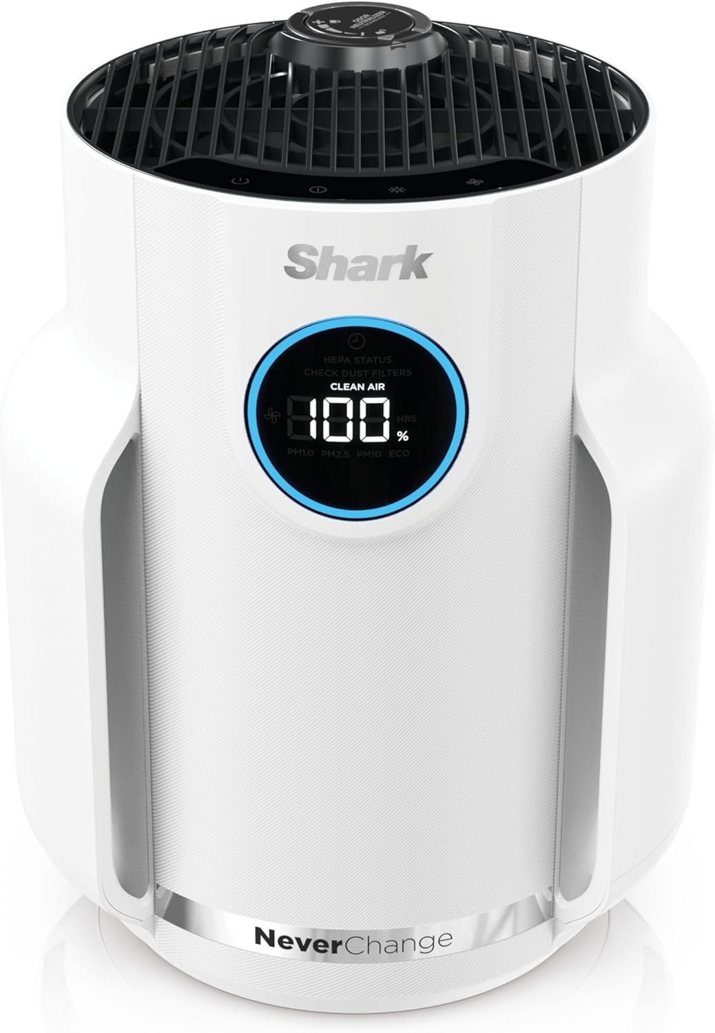 Home purifier with NeverChange HEPA air filter for multi-room powerful purification, filters smoke and captures 99.98% of particles and dust
