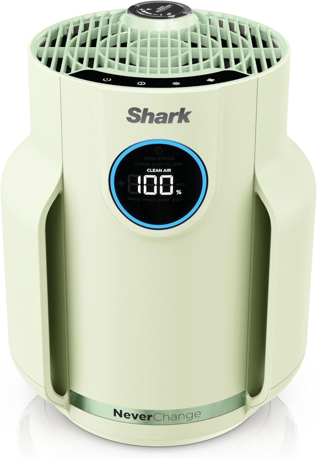 Home purifier with NeverChange HEPA air filter for multi-room powerful purification, filters smoke and captures 99.98% of particles and dust